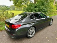 USED 2019 69 BMW 5 SERIES 2.0 520d MHT M Sport Saloon 4dr Diesel Hybrid Auto Euro 6 (s/s) (190 ps) + FULL SERVICE HISTORY + 18" ALLOY WHEELS + AUTOMATIC GEARBOX + DAYTIME RUNNING LIGHTS + SATELLITE NAVIGATION + FULL BLACK LEATHER SEATS + HEATED FRONT SEATS + AUTO HEADLIGHTS + FRONT AND REAR PARKING SENSORS + DUAL CLIMATE CONTROL + CRUISE CONTROL + BLUETOOTH / TELEPHONE PREPARATION + RADIO / USB / CD / MP3 PLAYER + MUCH MUCH MORE...