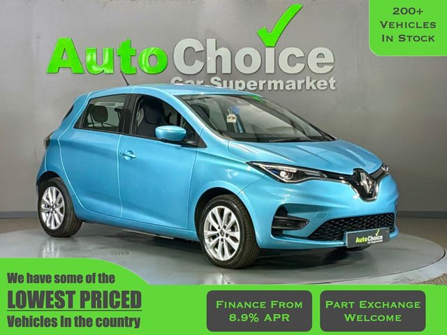 2021 ZOE R135 EV50 52KWH ICONIC HATCHBACK 5DR ELECTRIC AUTO RAPID CHARGE 134 BHP... photo