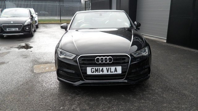 2014 AUDI A3 CABRIOLET 2.0 TDI S line Convertible 2dr Diesel Manual Euro 6 (s/s) (150 ps)SAT-NAV,1/2 LEATHER,£20 ROAD TAX. - Photo 7
