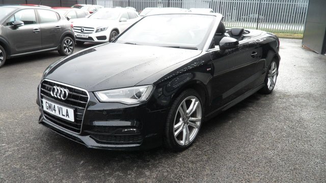 2014 AUDI A3 CABRIOLET 2.0 TDI S line Convertible 2dr Diesel Manual Euro 6 (s/s) (150 ps)SAT-NAV,1/2 LEATHER,£20 ROAD TAX. - Photo 8