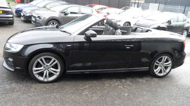 2014 AUDI A3 CABRIOLET 2.0 TDI S line Convertible 2dr Diesel Manual Euro 6 (s/s) (150 ps)SAT-NAV,1/2 LEATHER,£20 ROAD TAX. - Photo 9