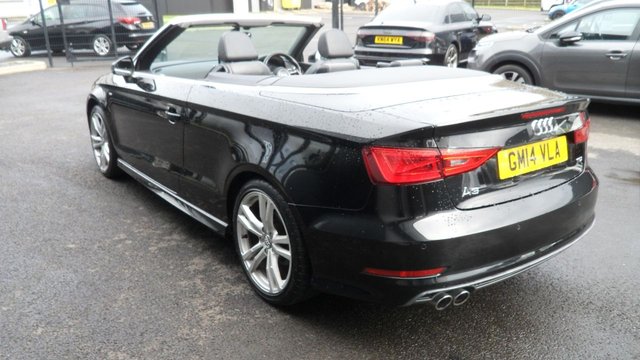 2014 AUDI A3 CABRIOLET 2.0 TDI S line Convertible 2dr Diesel Manual Euro 6 (s/s) (150 ps)SAT-NAV,1/2 LEATHER,£20 ROAD TAX. - Photo 10