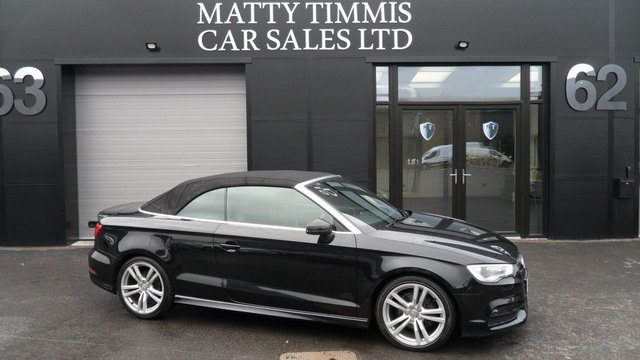 2014 AUDI A3 CABRIOLET 2.0 TDI S line Convertible 2dr Diesel Manual Euro 6 (s/s) (150 ps)SAT-NAV,1/2 LEATHER,£20 ROAD TAX. - Photo 3