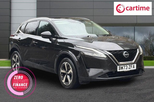 View our Nissan Qashqai 1.3 DIG-T MHEV N-Connecta SUV 5dr Petrol Hybrid Manual Euro 6 (s/s) (140 ps) Rear View Camera, Front / Rear Parking Sensors, Touchscreen, NissanConnect Navigation, 18In Alloys