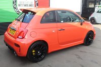USED 2023 73 ABARTH 695 1.4 T-Jet Competizione Hatchback 3dr Petrol Auto Euro 6 (180 bhp) RACING ORANGE--Bi XENON--HiFi By Beats--SAVRAPPOSTO EXHAUST