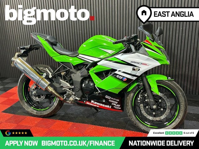 View our KAWASAKI Ninja 250SL