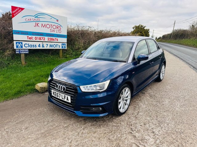 2017 67 Audi A1 1.4 TFSI S line Sportback 5dr Petrol Manual Euro 6 (s/s) (125 ps)