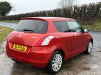 USED 2014 14 SUZUKI SWIFT 1.2 SZ4 Hatchback 3dr Petrol Manual Euro 5 (94 ps) low mileage