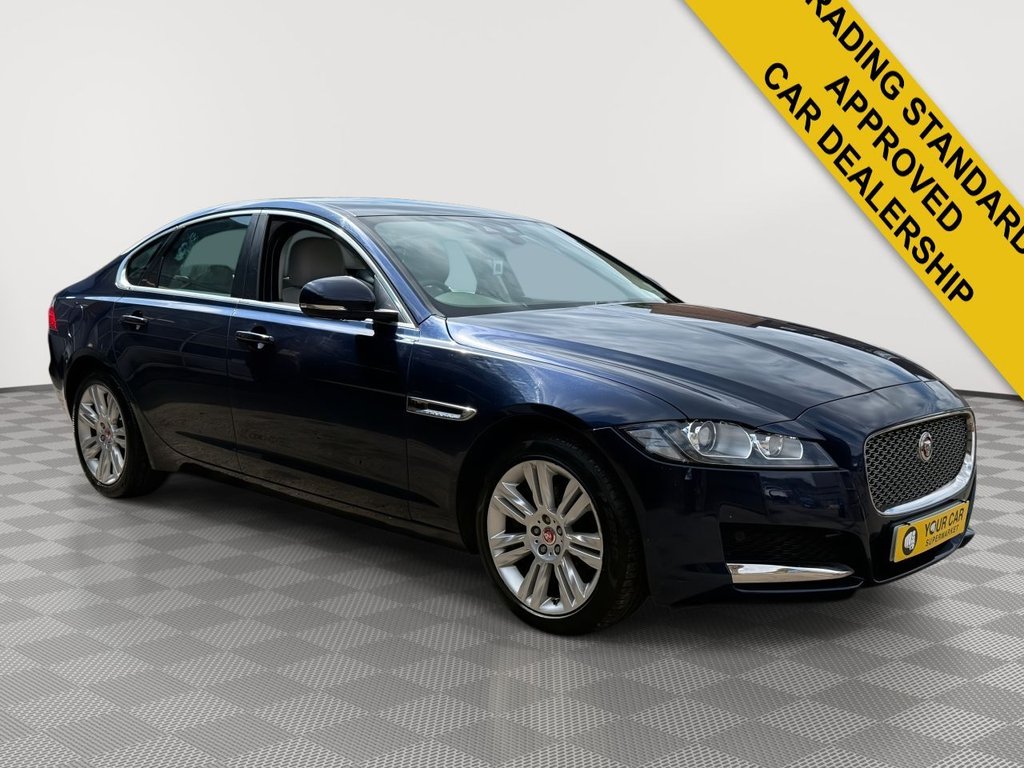 USED 2016 66 JAGUAR XF 2.0d Portfolio Saloon 4dr Diesel Auto Euro 6 (s/s) (180 ps) Memory Seats, Rear Camera