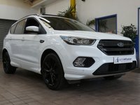 USED 2018 18 FORD KUGA 2.0 TDCi ST-Line X SUV 5dr Diesel Powershift AWD Euro 6 (s/s) (180 ps) SAT NAV SUNROOF CARPLAY PART LEATHER HEATED SEATS CRUISE CONTROL PARK ASSIST PARKING SENSORS 2 OWNERS SERVICE HISTORY WARRANTY