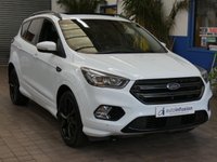 USED 2018 18 FORD KUGA 2.0 TDCi ST-Line X SUV 5dr Diesel Powershift AWD Euro 6 (s/s) (180 ps) SAT NAV SUNROOF CARPLAY PART LEATHER HEATED SEATS CRUISE CONTROL PARK ASSIST PARKING SENSORS 2 OWNERS SERVICE HISTORY WARRANTY