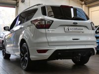 USED 2018 18 FORD KUGA 2.0 TDCi ST-Line X SUV 5dr Diesel Powershift AWD Euro 6 (s/s) (180 ps) SAT NAV SUNROOF CARPLAY PART LEATHER HEATED SEATS CRUISE CONTROL PARK ASSIST PARKING SENSORS 2 OWNERS SERVICE HISTORY WARRANTY