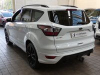 USED 2018 18 FORD KUGA 2.0 TDCi ST-Line X SUV 5dr Diesel Powershift AWD Euro 6 (s/s) (180 ps) SAT NAV SUNROOF CARPLAY PART LEATHER HEATED SEATS CRUISE CONTROL PARK ASSIST PARKING SENSORS 2 OWNERS SERVICE HISTORY WARRANTY