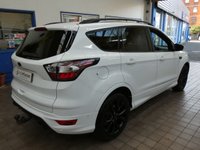 USED 2018 18 FORD KUGA 2.0 TDCi ST-Line X SUV 5dr Diesel Powershift AWD Euro 6 (s/s) (180 ps) SAT NAV SUNROOF CARPLAY PART LEATHER HEATED SEATS CRUISE CONTROL PARK ASSIST PARKING SENSORS 2 OWNERS SERVICE HISTORY WARRANTY