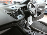 USED 2018 18 FORD KUGA 2.0 TDCi ST-Line X SUV 5dr Diesel Powershift AWD Euro 6 (s/s) (180 ps) SAT NAV SUNROOF CARPLAY PART LEATHER HEATED SEATS CRUISE CONTROL PARK ASSIST PARKING SENSORS 2 OWNERS SERVICE HISTORY WARRANTY