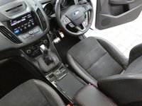 USED 2018 18 FORD KUGA 2.0 TDCi ST-Line X SUV 5dr Diesel Powershift AWD Euro 6 (s/s) (180 ps) SAT NAV SUNROOF CARPLAY PART LEATHER HEATED SEATS CRUISE CONTROL PARK ASSIST PARKING SENSORS 2 OWNERS SERVICE HISTORY WARRANTY