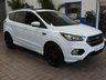 USED 2018 18 FORD KUGA 2.0 TDCi ST-Line X SUV 5dr Diesel Powershift AWD Euro 6 (s/s) (180 ps) SAT NAV SUNROOF CARPLAY PART LEATHER HEATED SEATS CRUISE CONTROL PARK ASSIST PARKING SENSORS 2 OWNERS SERVICE HISTORY WARRANTY