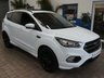 USED 2018 18 FORD KUGA 2.0 TDCi ST-Line X SUV 5dr Diesel Powershift AWD Euro 6 (s/s) (180 ps) SAT NAV SUNROOF CARPLAY PART LEATHER HEATED SEATS CRUISE CONTROL PARK ASSIST PARKING SENSORS 2 OWNERS SERVICE HISTORY WARRANTY
