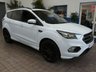 USED 2018 18 FORD KUGA 2.0 TDCi ST-Line X SUV 5dr Diesel Powershift AWD Euro 6 (s/s) (180 ps) SAT NAV SUNROOF CARPLAY PART LEATHER HEATED SEATS CRUISE CONTROL PARK ASSIST PARKING SENSORS 2 OWNERS SERVICE HISTORY WARRANTY