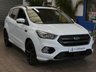 USED 2018 18 FORD KUGA 2.0 TDCi ST-Line X SUV 5dr Diesel Powershift AWD Euro 6 (s/s) (180 ps) SAT NAV SUNROOF CARPLAY PART LEATHER HEATED SEATS CRUISE CONTROL PARK ASSIST PARKING SENSORS 2 OWNERS SERVICE HISTORY WARRANTY