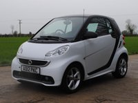 USED 2012 12 SMART FORTWO 1.0 MHD Pulse Coupe 2dr Petrol SoftTouch Euro 5 (s/s) (71 bhp) www.suffolkcarcentre.co.uk - Located at Ilketshall