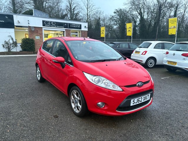2012 FORD FIESTA 1.25 Zetec Hatchback 5dr Petrol Manual (129 g/km, 81 bhp)