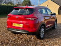 USED 2017 67 HYUNDAI TUCSON 1.6 GDi Blue Drive SE Nav SUV 5dr Petrol Manual Euro 6 (s/s) (132 ps) 65000 miles