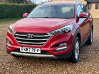 USED 2017 67 HYUNDAI TUCSON 1.6 GDi Blue Drive SE Nav SUV 5dr Petrol Manual Euro 6 (s/s) (132 ps) 65000 miles