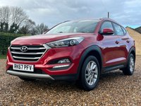 USED 2017 67 HYUNDAI TUCSON 1.6 GDi Blue Drive SE Nav SUV 5dr Petrol Manual Euro 6 (s/s) (132 ps) 65000 miles
