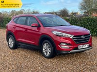 USED 2017 67 HYUNDAI TUCSON 1.6 GDi Blue Drive SE Nav SUV 5dr Petrol Manual Euro 6 (s/s) (132 ps) 65000 miles