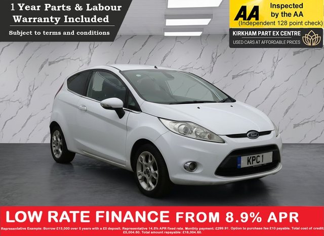 2012 Ford Fiesta 1.25 Zetec Hatchback 3dr Petrol Manual Euro 5 (82 ps) 12 MONTHS MOT ON SALE photo