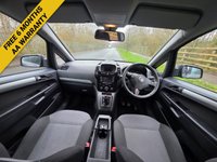 USED 2014 14 VAUXHALL ZAFIRA 1.7 CDTi ecoFLEX Design MPV 5dr Diesel Manual Euro 5 (SNav) (110 ps) Great Spec with Sat Nav