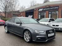 USED 2016 65 AUDI A5 2.0 TDI Black Edition Plus Sportback 5dr Diesel S Tronic quattro Euro 6 (s/s) (190 ps) 