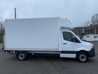USED 2022 72 MERCEDES-BENZ SPRINTER PROGRESSIVE 315 L3 LWB LUTON & TAILIFT 2.0CDI 150BHP One Company Owner, Only 57000 Miles,  Cruise Controll, Touchscreen Stereo With Apple CarPlay and Android Auto, Keyless Go, Electric Windows, Fitted With 13'6'' GRP Luton With Internal Tie Rails And Tailift. Very Clean  Example Viewing Highly Recommended!