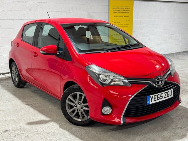 2015 2015 TOYOTA YARIS 1.0 VVT-i Icon Hatchback 5dr Petrol Manual Euro 6 (69 ps) Year 2015 photo