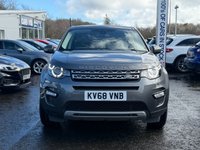 USED 2018 68 LAND ROVER DISCOVERY SPORT 2.0 SD4 HSE SUV 5dr Diesel Auto 4WD Euro 6 (s/s) (240 ps) FRONT HEATED SEATS +  MERIDIAN SOUND SYSTEM +  SAT NAV +  LANE ASSIST +  AUTO TAILGATE +  FRONT AND REAR PARKING SENSORS +  HILL ASSIST +  FULL LEATHER TRIM +  DAB RADIO +