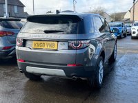 USED 2018 68 LAND ROVER DISCOVERY SPORT 2.0 SD4 HSE SUV 5dr Diesel Auto 4WD Euro 6 (s/s) (240 ps) FRONT HEATED SEATS +  MERIDIAN SOUND SYSTEM +  SAT NAV +  LANE ASSIST +  AUTO TAILGATE +  FRONT AND REAR PARKING SENSORS +  HILL ASSIST +  FULL LEATHER TRIM +  DAB RADIO +
