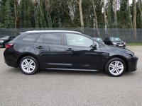 USED 2022 71 TOYOTA COROLLA 1.8 VVT-h GPF Icon Tech Touring Sports 5d Petrol Hybrid CVT 122 S/S 1 OWNER, FULL SERVICE HISTORY, SAT NAV, APPLE CARPLAY / ANDROID AUTO, REVERSING CAMERA, HEATED SEATS, FRONT & REAR PARKING SENSORS WITH DISPLAY, PARK ASSIST, LANE ASSIST, AUTO HOLD, ADAPTIVE CRUISE CONTROL & SPEED LIMITER, DAB RADIO, BLUETOOTH, VOICE CONTROL, TINTS, CLIMATE CONTROL A/C, DRIVING MODES, ILLUMINATING VANITY MIRRORS, ISO FIX, FOLDING REAR SEATS, TRIP COMPUTER WITH SPEED LIMIT DISPLAY, KEYLESS START, SPACE SAVER SPARE WHEEL, LEATHER MULTIFUNCTION STEERING WHEEL, AUTOMATIC GEARBOX