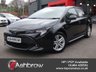 USED 2022 71 TOYOTA COROLLA 1.8 VVT-h GPF Icon Tech Touring Sports 5d Petrol Hybrid CVT 122 S/S 1 OWNER, FULL SERVICE HISTORY, SAT NAV, APPLE CARPLAY / ANDROID AUTO, REVERSING CAMERA, HEATED SEATS, FRONT & REAR PARKING SENSORS WITH DISPLAY, PARK ASSIST, LANE ASSIST, AUTO HOLD, ADAPTIVE CRUISE CONTROL & SPEED LIMITER, DAB RADIO, BLUETOOTH, VOICE CONTROL, TINTS, CLIMATE CONTROL A/C, DRIVING MODES, ILLUMINATING VANITY MIRRORS, ISO FIX, FOLDING REAR SEATS, TRIP COMPUTER WITH SPEED LIMIT DISPLAY, KEYLESS START, SPACE SAVER SPARE WHEEL, LEATHER MULTIFUNCTION STEERING WHEEL, AUTOMATIC GEARBOX