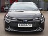 USED 2022 71 TOYOTA COROLLA 1.8 VVT-h GPF Icon Tech Touring Sports 5d Petrol Hybrid CVT 122 S/S 1 OWNER, FULL SERVICE HISTORY, SAT NAV, APPLE CARPLAY / ANDROID AUTO, REVERSING CAMERA, HEATED SEATS, FRONT & REAR PARKING SENSORS WITH DISPLAY, PARK ASSIST, LANE ASSIST, AUTO HOLD, ADAPTIVE CRUISE CONTROL & SPEED LIMITER, DAB RADIO, BLUETOOTH, VOICE CONTROL, TINTS, CLIMATE CONTROL A/C, DRIVING MODES, ILLUMINATING VANITY MIRRORS, ISO FIX, FOLDING REAR SEATS, TRIP COMPUTER WITH SPEED LIMIT DISPLAY, KEYLESS START, SPACE SAVER SPARE WHEEL, LEATHER MULTIFUNCTION STEERING WHEEL, AUTOMATIC GEARBOX