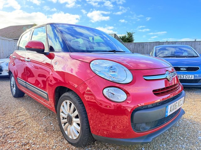 2016 16 Fiat 500l 1.4 Pop Star MPV 5dr Petrol Manual Euro 6 (95 bhp)