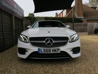 USED 2018 68 MERCEDES-BENZ E-CLASS 2.0 E300 AMG Line Cabriolet 2dr Petrol G-Tronic+ Euro 6 (s/s) (245 ps) GREAT SPEC, COMFORT PACK, CAMERA