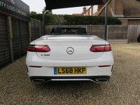USED 2018 68 MERCEDES-BENZ E-CLASS 2.0 E300 AMG Line Cabriolet 2dr Petrol G-Tronic+ Euro 6 (s/s) (245 ps) GREAT SPEC, COMFORT PACK, CAMERA
