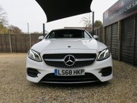 USED 2018 68 MERCEDES-BENZ E-CLASS 2.0 E300 AMG Line Cabriolet 2dr Petrol G-Tronic+ Euro 6 (s/s) (245 ps) GREAT SPEC, COMFORT PACK, CAMERA