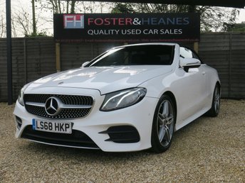 2018 MERCEDES-BENZ E-CLASS 2.0 E300 AMG Line Cabriolet 2dr Petrol G-Tronic+ Euro 6 (s/s) (245 ps) &pound;18950.00