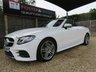 USED 2018 68 MERCEDES-BENZ E-CLASS 2.0 E300 AMG Line Cabriolet 2dr Petrol G-Tronic+ Euro 6 (s/s) (245 ps) GREAT SPEC, COMFORT PACK, CAMERA