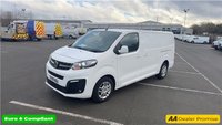 USED 2019 69 VAUXHALL VIVARO White 1.5 Turbo D Euro 6 panel van, 34,000 miles, ULEZ compliant, 6-Speed manual, A/C, Bluetooth, Cruise, DAB, Rear sensors. Plus VAT @ 20%! Boasting exceptionally low mileage for its age, this 2019 Vauxhall Vivaro presents a superb ownership proposition with only one previous owner. This 1.5 Turbo D 2900 Sportive L2 H1 Euro 6 (s/s) 5dr model comes with a full service history, with its last service completed on 2025-08-04 at 29,982 miles, and will be supplied with a 12 month MOT for your peace of mind. The vehicle is equipped with desirable features including Air Conditioning, a comprehensive Multimedia system with Android Auto and A
