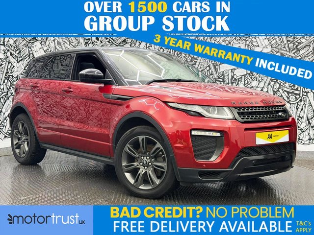 View our LAND ROVER RANGE ROVER EVOQUE