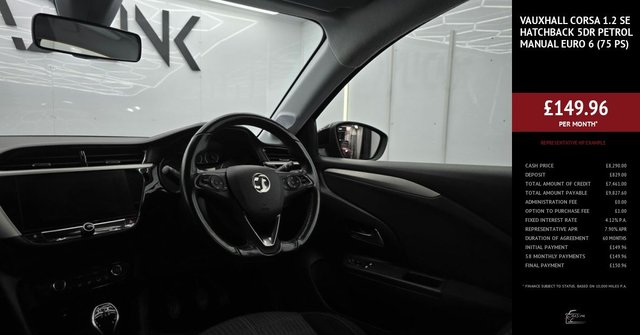 2020 VAUXHALL CORSA 1.2 SE Hatchback 5dr Petrol Manual Euro 6 (75 ps) - Photo 3
