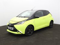 USED 2016 66 TOYOTA AYGO 1.0 VVT-i x-cite 3 Yellow Bi-Tone Hatchback 5dr Petrol Manual Euro 6 (68 ps) BLUETOOTH | REAR VIEW CAMERA